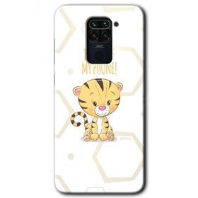 Xiaomi Redmi Note 9 Sevimli Kedi 1 Baskılı Uyumlu Silikon Kılıf