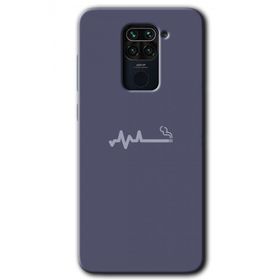 Xiaomi Redmi Note 9 Sigara Zararlıdır Baskılı Uyumlu Silikon Kılıf