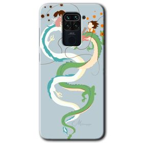 Xiaomi Redmi Note 9 Snake Friendship Baskılı Uyumlu Silikon Kılıf