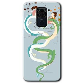 Xiaomi Redmi Note 9 Snake Friendship Baskılı Uyumlu Silikon Kılıf