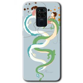 Xiaomi Redmi Note 9 Snake Friendship Baskılı Uyumlu Silikon Kılıf