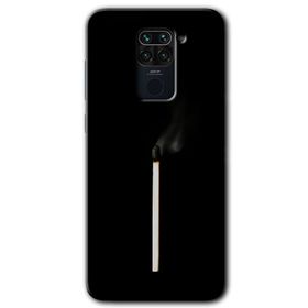 Xiaomi Redmi Note 9 Sönmüş Kibrit Baskılı Uyumlu Silikon Kılıf