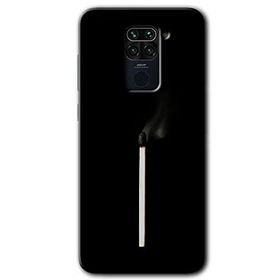 Xiaomi Redmi Note 9 Sönmüş Kibrit Baskılı Uyumlu Silikon Kılıf