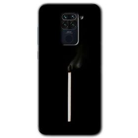 Xiaomi Redmi Note 9 Sönmüş Kibrit Baskılı Uyumlu Silikon Kılıf