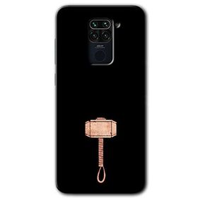 Xiaomi Redmi Note 9 Thor Çekiç Baskılı Uyumlu Silikon Kılıf