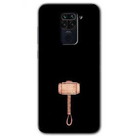 Xiaomi Redmi Note 9 Thor Çekiç Baskılı Uyumlu Silikon Kılıf
