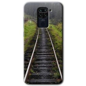 Xiaomi Redmi Note 9 Tren Yolu Baskılı Uyumlu Silikon Kılıf