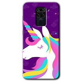 Xiaomi Redmi Note 9 Unicorn Sleep Baskılı Uyumlu Silikon Kılıf