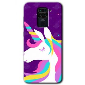 Xiaomi Redmi Note 9 Unicorn Sleep Baskılı Uyumlu Silikon Kılıf