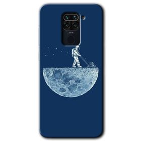 Xiaomi Redmi Note 9 Uzay İşçisi Baskılı Uyumlu Silikon Kılıf
