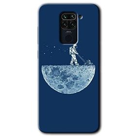 Xiaomi Redmi Note 9 Uzay İşçisi Baskılı Uyumlu Silikon Kılıf