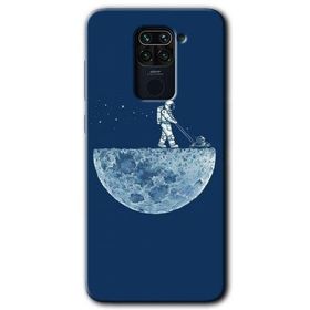 Xiaomi Redmi Note 9 Uzay İşçisi Baskılı Uyumlu Silikon Kılıf