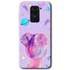 Xiaomi Redmi Note 9 Uzaylı Kız Baskılı Uyumlu Silikon Kılıf