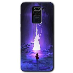 Xiaomi Redmi Note 9 Wanderer Silhouette Baskılı Uyumlu Silikon Kılıf
