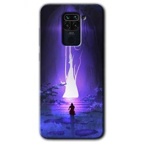 Xiaomi Redmi Note 9 Wanderer Silhouette Baskılı Uyumlu Silikon Kılıf