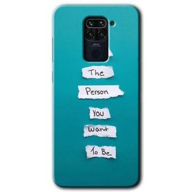 Xiaomi Redmi Note 9 Want You Baskılı Uyumlu Silikon Kılıf