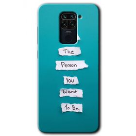 Xiaomi Redmi Note 9 Want You Baskılı Uyumlu Silikon Kılıf