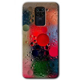 Xiaomi Redmi Note 9 Wet Bubbles Baskılı Uyumlu Silikon Kılıf