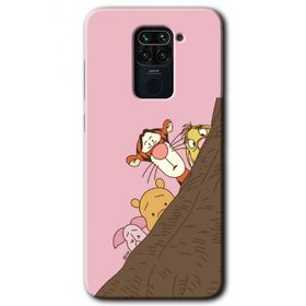 Xiaomi Redmi Note 9 Winnie the Pooh Baskılı Uyumlu Silikon Kılıf