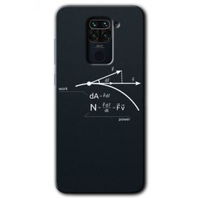 Xiaomi Redmi Note 9 Work Formül Baskılı Uyumlu Silikon Kılıf