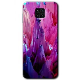 Xiaomi Redmi Note 9S Abstraction Sharp Baskılı Uyumlu Silikon Kılıf