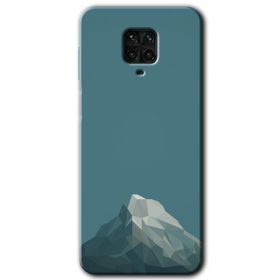 Xiaomi Redmi Note 9S Alone Mountain Baskılı Uyumlu Silikon Kılıf