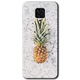 Xiaomi Redmi Note 9S Ananas Baskılı Uyumlu Silikon Kılıf