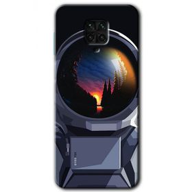 Xiaomi Redmi Note 9S Astronot Baskılı Uyumlu Silikon Kılıf