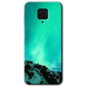 Xiaomi Redmi Note 9S Aurora Baskılı Uyumlu Silikon Kılıf