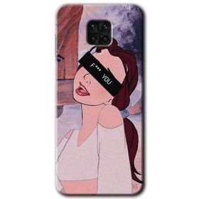 Xiaomi Redmi Note 9S Bad Girl Baskılı Uyumlu Silikon Kılıf