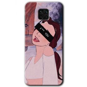 Xiaomi Redmi Note 9S Bad Girl Baskılı Uyumlu Silikon Kılıf