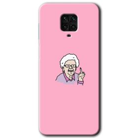 Xiaomi Redmi Note 9S Bad Grandmother Baskılı Uyumlu Silikon Kılıf