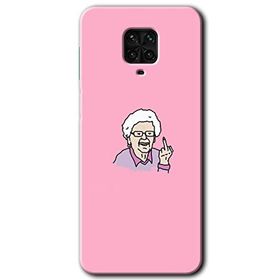 Xiaomi Redmi Note 9S Bad Grandmother Baskılı Uyumlu Silikon Kılıf