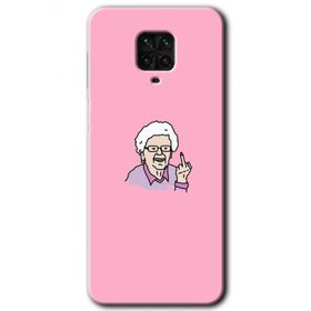 Xiaomi Redmi Note 9S Bad Grandmother Baskılı Uyumlu Silikon Kılıf
