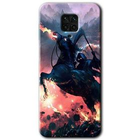 Xiaomi Redmi Note 9S Bloodhorne Baskılı Uyumlu Silikon Kılıf