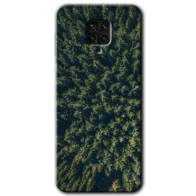 Xiaomi Redmi Note 9S Çam Ağacı Ormanı Baskılı Uyumlu Silikon Kılıf