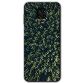 Xiaomi Redmi Note 9S Çam Ağacı Ormanı Baskılı Uyumlu Silikon Kılıf