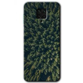 Xiaomi Redmi Note 9S Çam Ağacı Ormanı Baskılı Uyumlu Silikon Kılıf