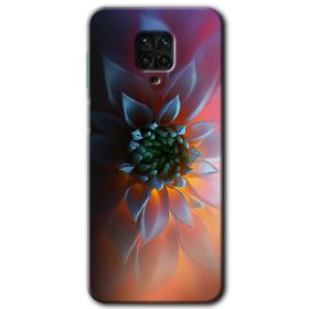 Xiaomi Redmi Note 9S Çiçek Motif Baskılı Uyumlu Silikon Kılıf