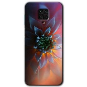 Xiaomi Redmi Note 9S Çiçek Motif Baskılı Uyumlu Silikon Kılıf