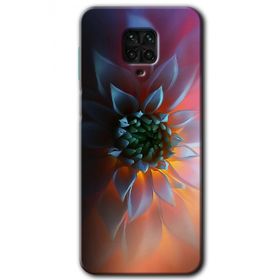 Xiaomi Redmi Note 9S Çiçek Motif Baskılı Uyumlu Silikon Kılıf