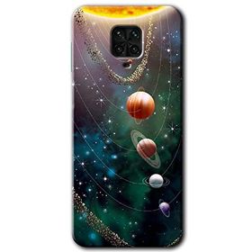 Xiaomi Redmi Note 9S Cosmos Baskılı Uyumlu Silikon Kılıf