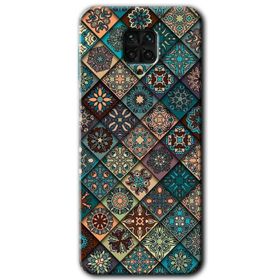 Xiaomi Redmi Note 9S Dalga Baskılı Uyumlu Silikon Kılıf