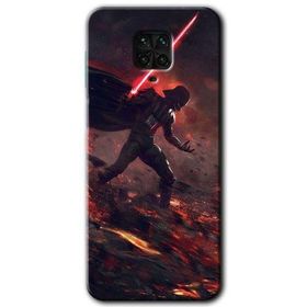 Xiaomi Redmi Note 9S Darh Vader Wars Baskılı Uyumlu Silikon Kılıf