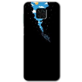 Xiaomi Redmi Note 9S Derinlere Yolculuk Baskılı Uyumlu Silikon Kılıf