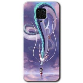 Xiaomi Redmi Note 9S Dragon Snake Baskılı Uyumlu Silikon Kılıf