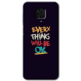 Xiaomi Redmi Note 9S Everything Baskılı Uyumlu Silikon Kılıf
