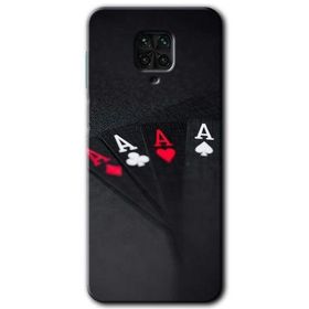 Xiaomi Redmi Note 9S Full As Baskılı Uyumlu Silikon Kılıf