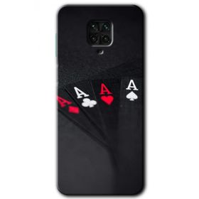 Xiaomi Redmi Note 9S Full As Baskılı Uyumlu Silikon Kılıf