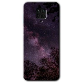 Xiaomi Redmi Note 9S Gece Galaksi Baskılı Uyumlu Silikon Kılıf
